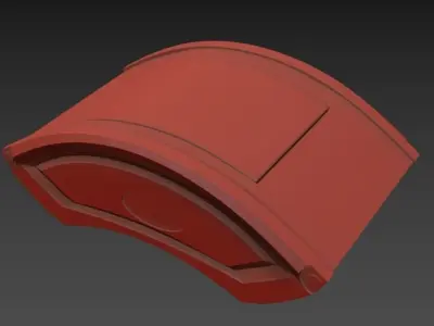 Outdoor industrial Lighting Module  11 3D model