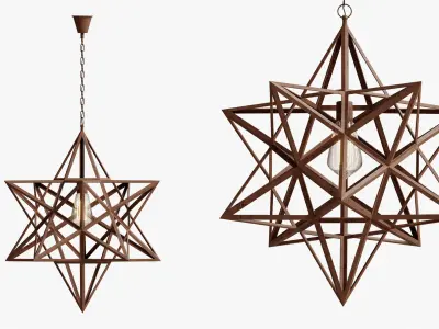 STAR VINTAGE IRON 3D model