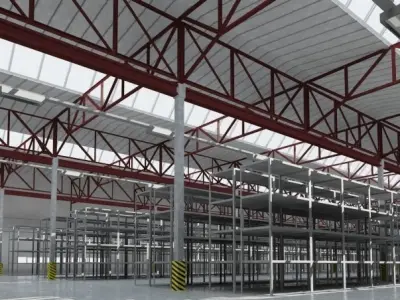 warehouse 3D model