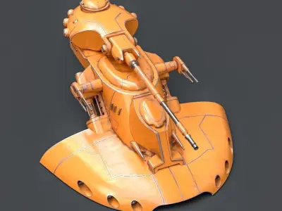 Star Wars AAT Battle Tank 3D  Print Ready Model Kit 3D print model