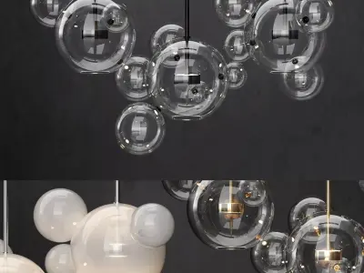 G and C Bolle 14 Bubble 6 colors 3D model