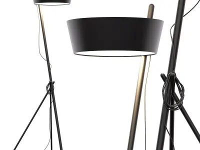 KA XL FLOOR LAMP by WOODENDOT 3D model