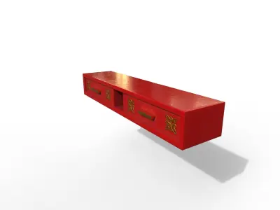 Pack 2 Modern Furniture 3D Model Low-poly 3D model