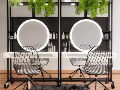 Beauty Salon  3D Model Pack