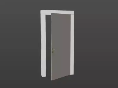door cinema4D 3D model