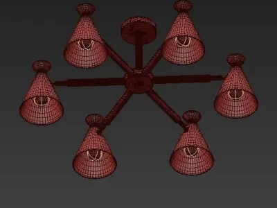 OLALA olaa chandelier 3D model