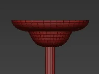 Seed 01 brushed brass  white von Roll Hill 3D model
