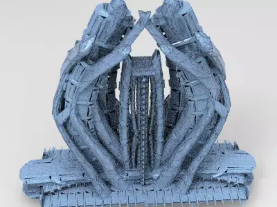 New World eclipse Tower 3D model