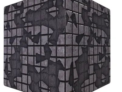 break tile texture seamless 2K Texture
