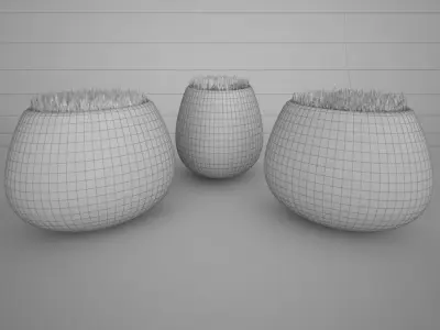 Illuminated Planter 2 3D model