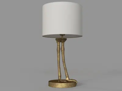 Duck Feet Table Lamp 3D model