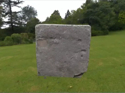 Concrete Block 3D model shop