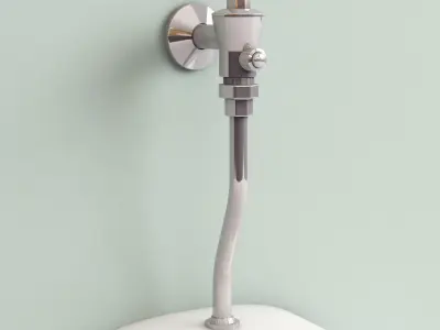 Vaal Sweetpea Urinal 3D model