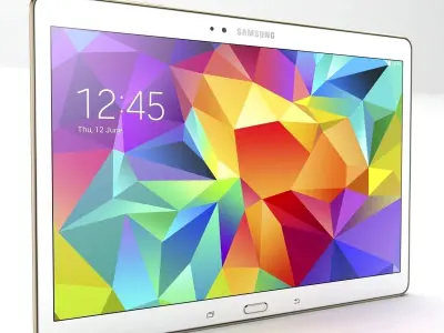 Samsung Galaxy Tab S 10 5 White 3D model