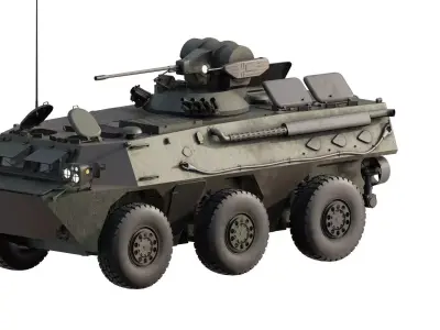 ZSL92 armored personnel carrier 3D model