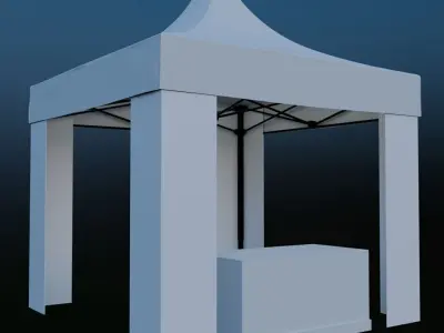 tent event colections 3D Model Pack