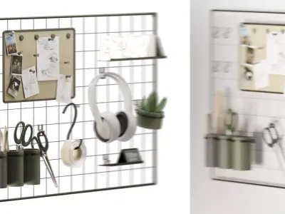 Teenagers Organizer 3D model