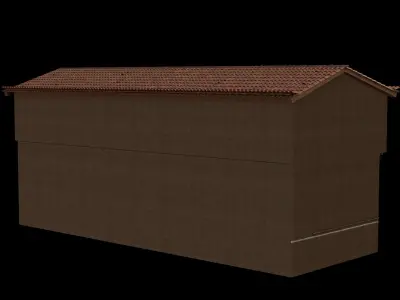 Fancy Indian House - Medieval Indian - 18th century Rich house 3D model