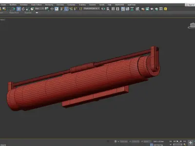 WEST SLOPE LED SCONCE Low-poly 3D model