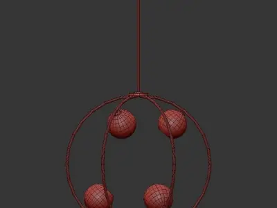 Axol Chandelier 3D model