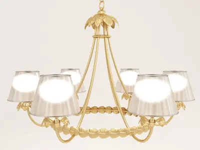 Chandelier Floor Lamp desk lamp 3D model