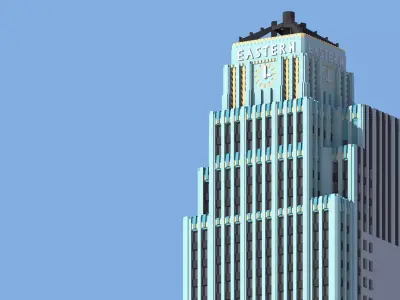 Eastern Columbia Building 3D print model