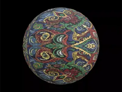 Seamless Carpet Series 7 Texture PBR 4K Texture