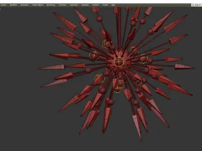 KEBO HEDGEHOG Low-poly 3D model