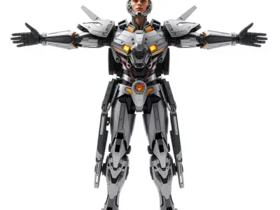 Guardian Exosuit model pack Low-poly 3D model
