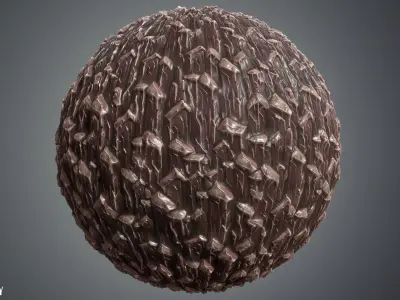 Stylized Rocks Vol 25 - Hand Painted Texture Pack Texture