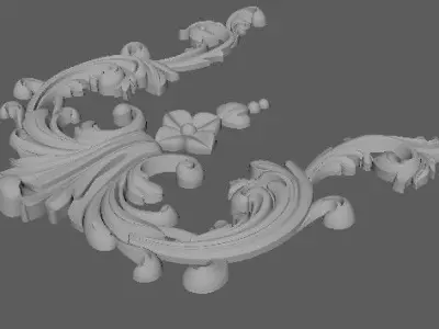 dekor ornament 3D model 188