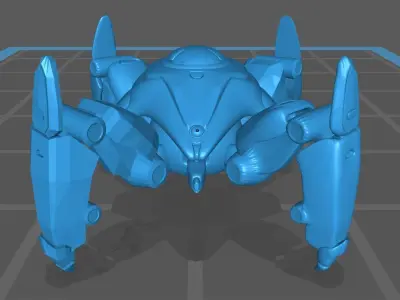 Starcraft Dragoon 3D print model