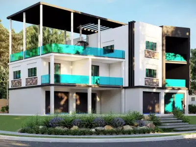 Pappino Villa 3D model