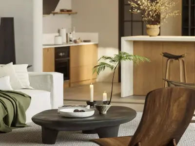 Nice Little Living Room  3D model