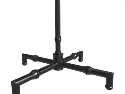 Visual Comfort Grenol Floor Lamp 3D model