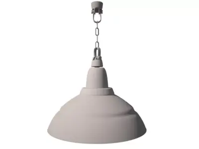 vintage industrial lamp 3D model
