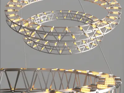 Eiff Pendant Light 3D model