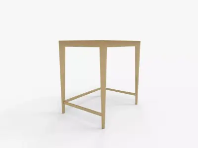Centur Glass Top Nesting Tables 3D model