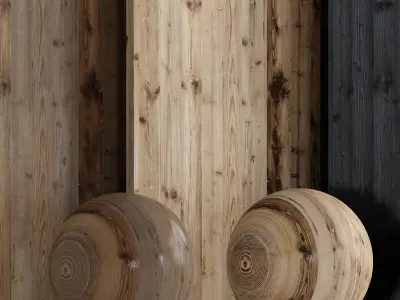 Wood 14 with 3 materials Texture