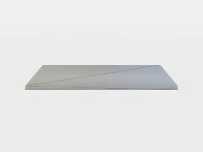 Floor platform Low-poly 3D model