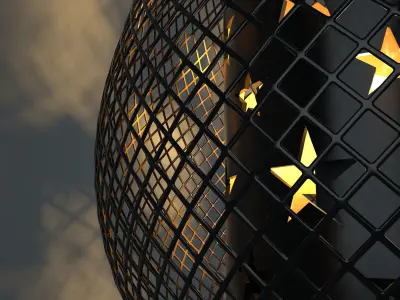 Candle holder 3D model