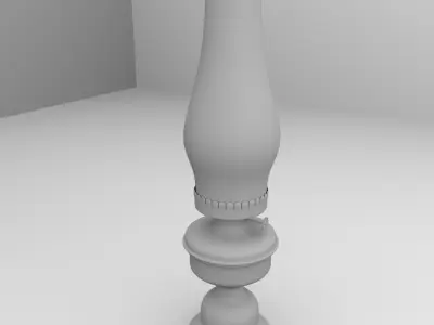 Oil Lamp 3D model
