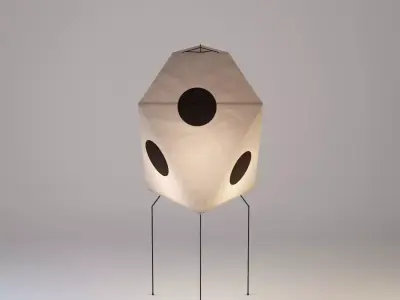 Vitra Akari UF3-Q  3D model