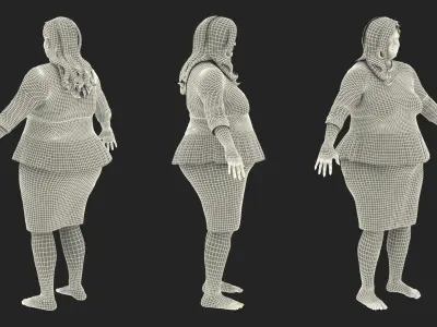  Fat Woman and Girl Collection 
