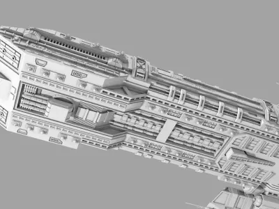 Spaceship Australis 3D model
