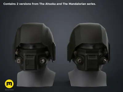 HK-87 Droid Helmet - Star Wars 3D print model