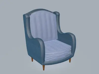 Jaxon Armchair 3D model