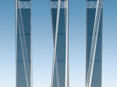 Skyscraper 3D model get