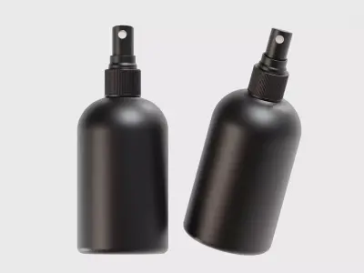 Spray bottle 09 Low-poly 3D model