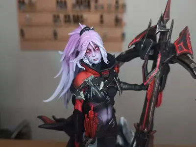 DROW RANGER - ARCANA -DOTA 2 3D print model
